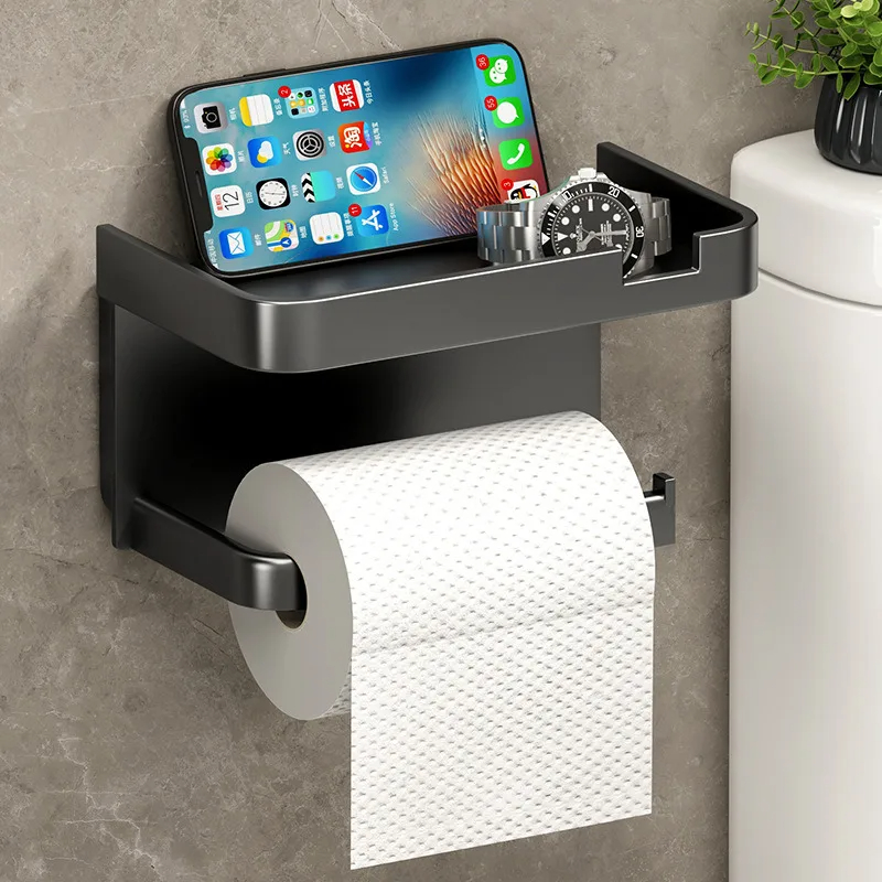 Toilet Paper Holder - Portarotolo in plastica da parete per