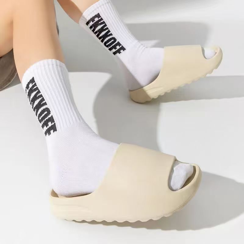 Home Bathroom Wear - Pantofole con suola spessa morbida in