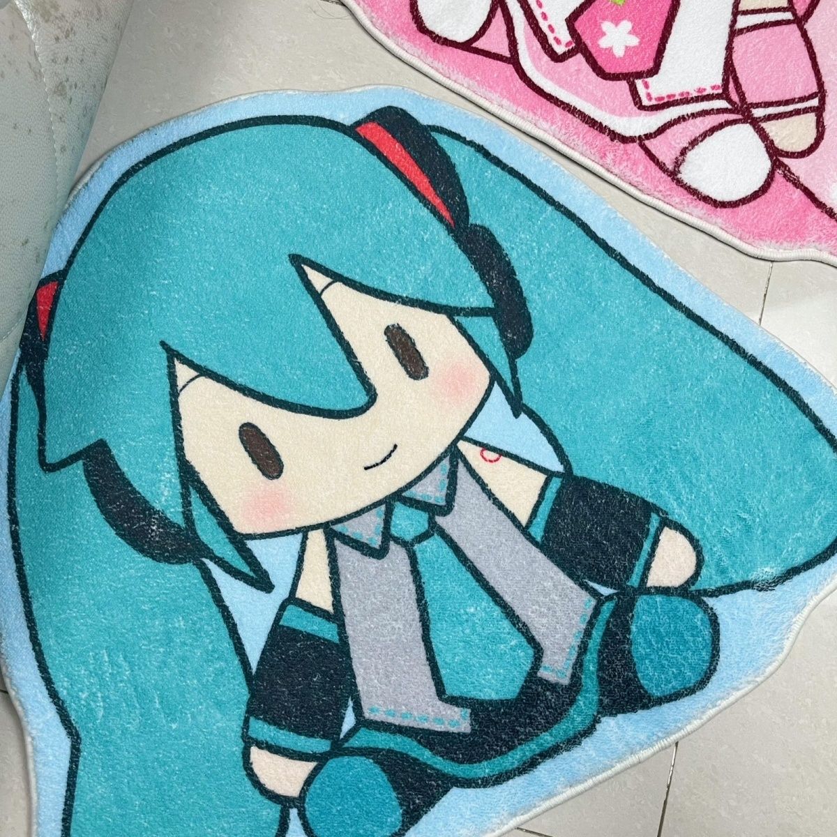 Home Goods Bathroom Rugs - Tappeto Kawaii Hatsune Miku, Tappetino Anime