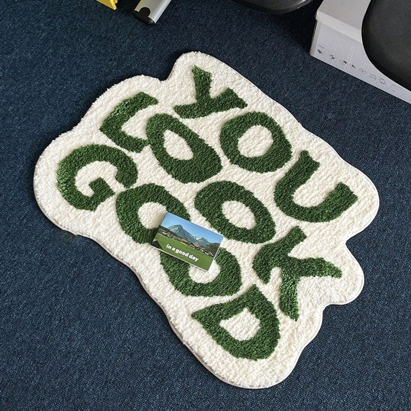 Home Goods Bathroom Rugs - Tappeto trapuntato che ti dà bene