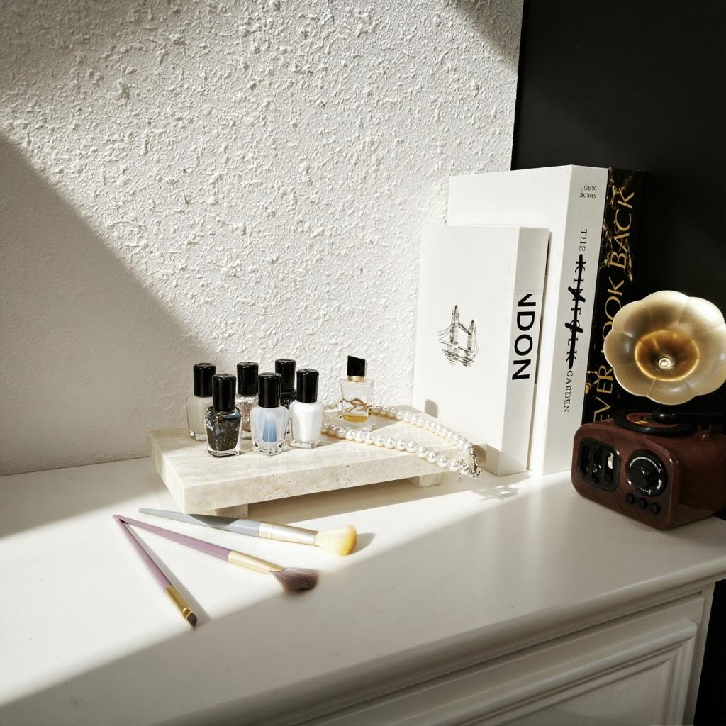 Home Bathroom Vanity - Piedistallo in marmo naturale Sapone versatile,