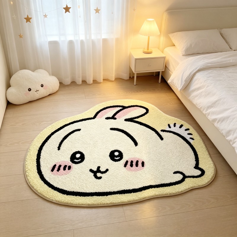 Home Bathroom Mats - Chiikawa!!! Tappeto Cartoon Anime Hachiware Usagi,