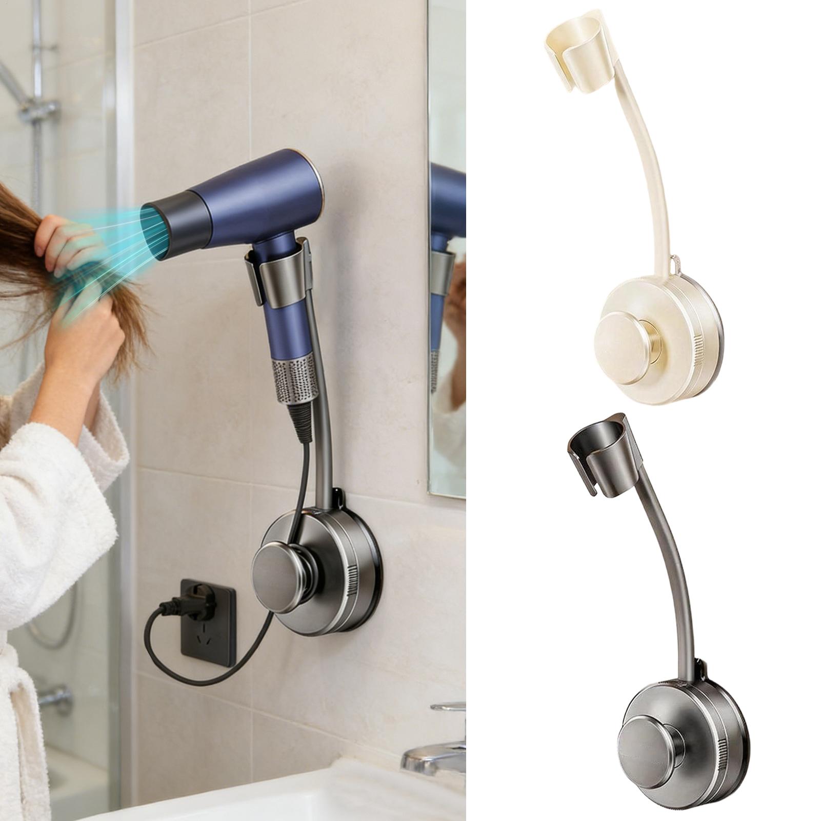 Home Bathroom Hand Dryer - Supporto per Asciugacapelli Regolabile a 360