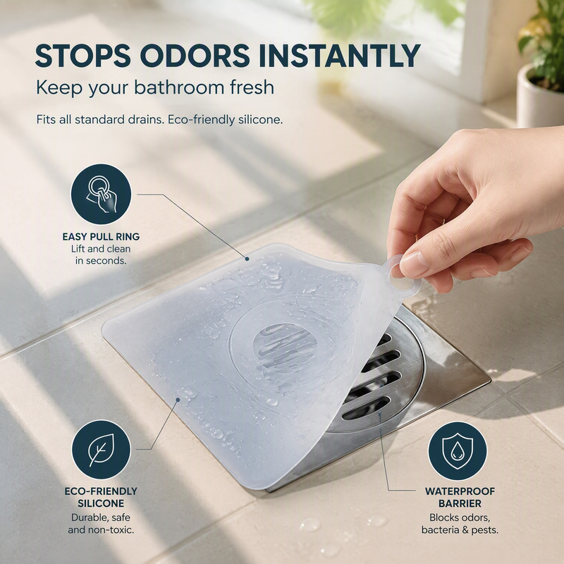 Home Bathroom Mats - 5 Pezzi di Tappetini in Silicone