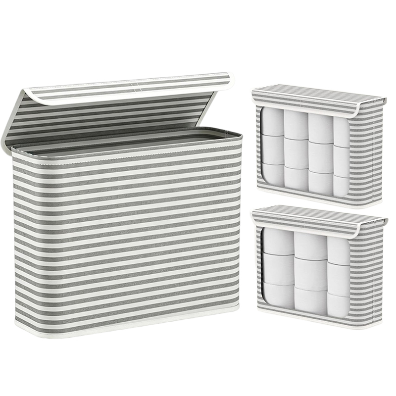 Toilet Paper Holder - 1 portaoggetti per carta igienica, pieghevole,