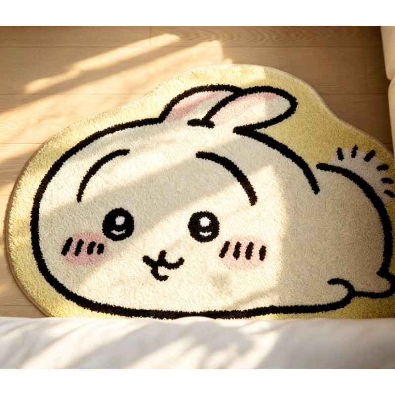 Home Goods Bathroom Rugs - Tappeto in Peluche Anime Chiikawa con