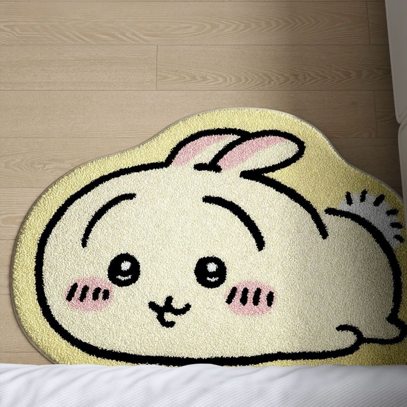 Home Bathroom Mats - Tappeto Cartoon Chiikawa, Tappetino in Peluche