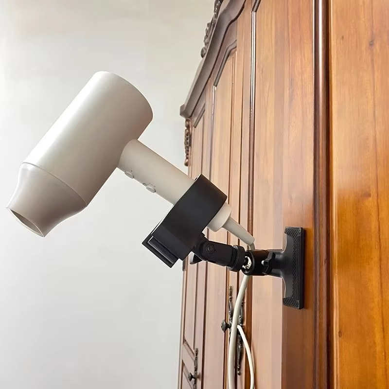 Home Bathroom Hand Dryer - 360 ° Supporto Girevole per Asciugacapelli