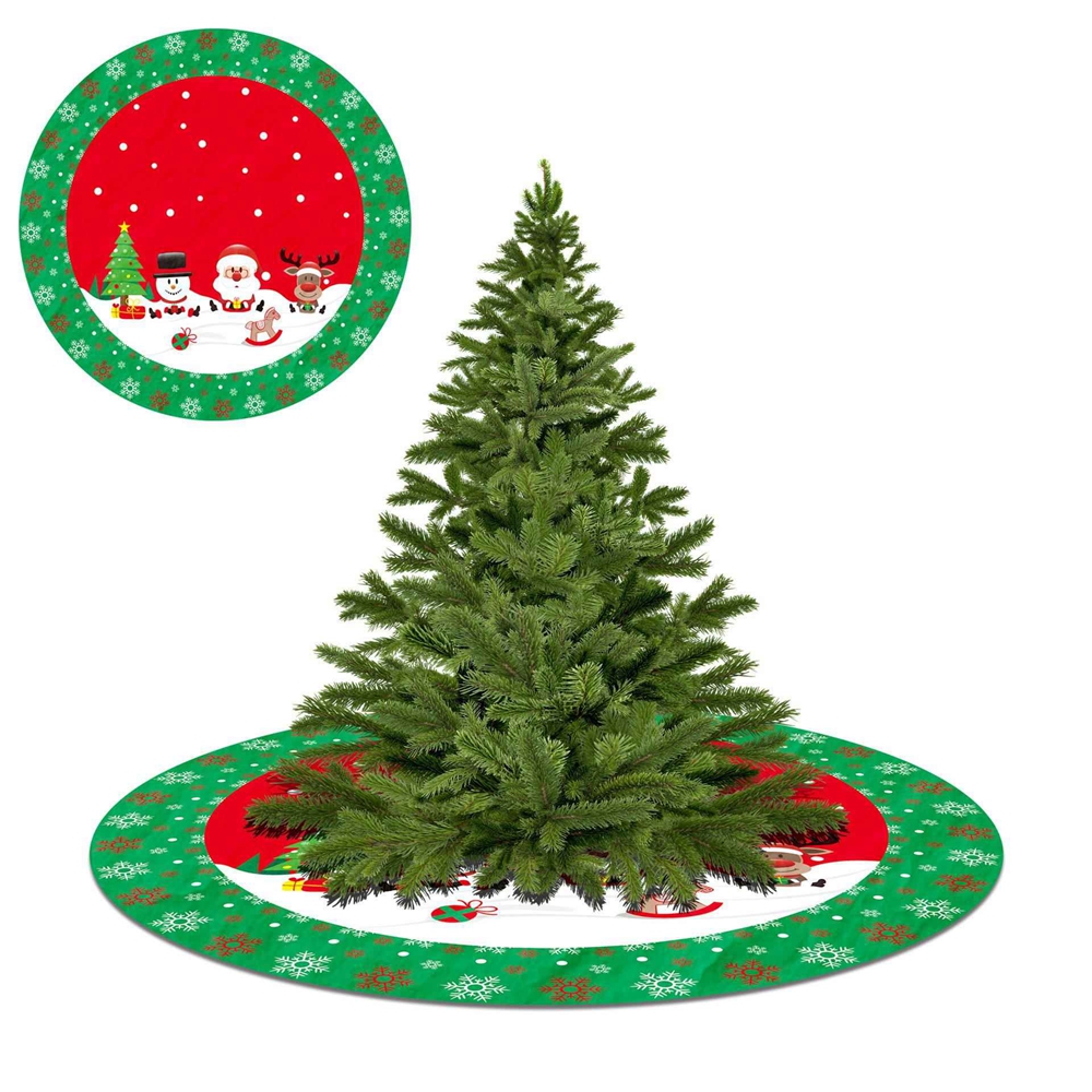 Home Bathroom Scene - VIKAMA Abito per albero di Natale,