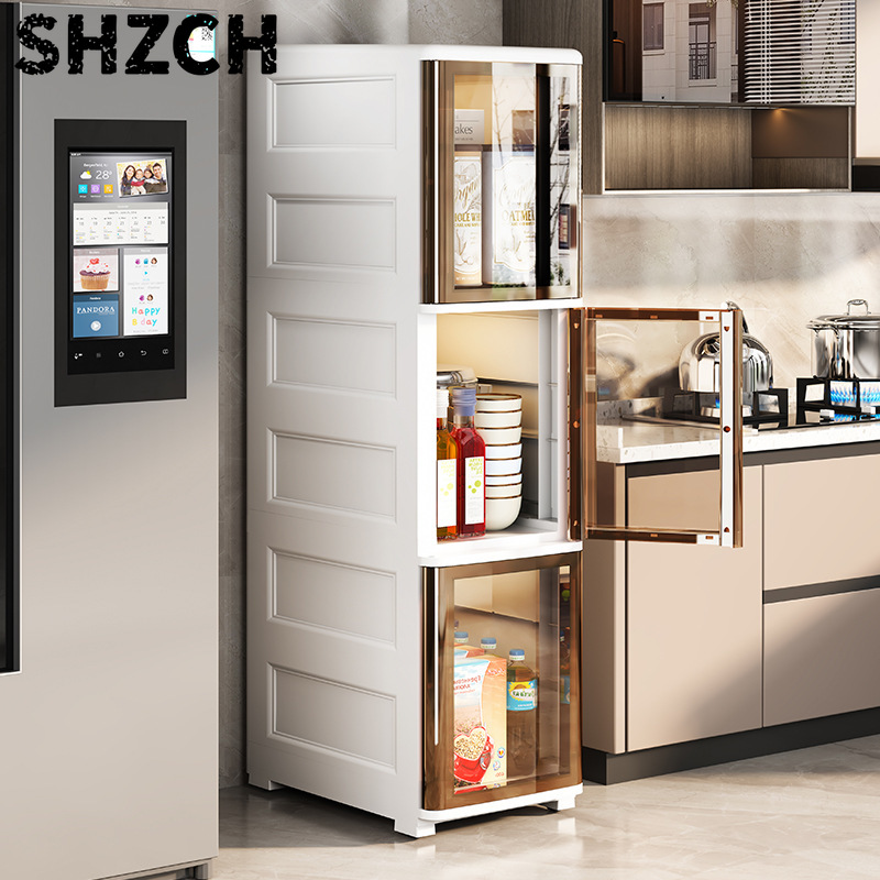 Japan Bathroom.Home - Mobiletto Salvaspazio in Plastica, Organizzatore Stretto
