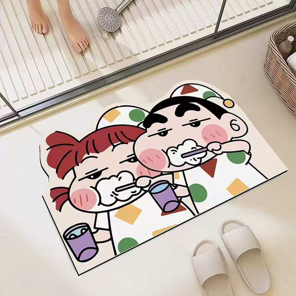Home Bathroom Mats - Tappetino Assorbente per Doccia ad Asciugatura