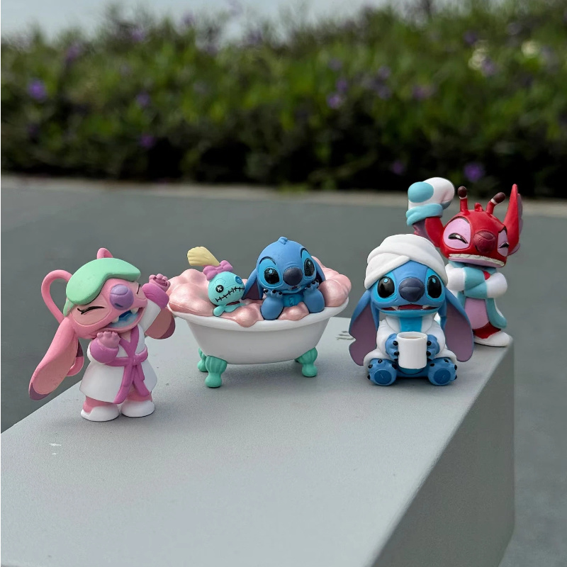 Home Bathroom Model - Serie Blind Box Stitch Nighttime Bath