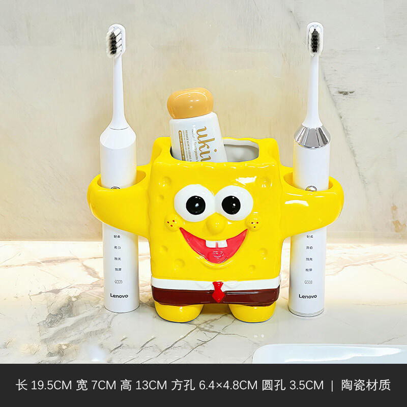 Portaspazzolino a Forma di Pat - Home Goods Bathroom recensione e prezzo