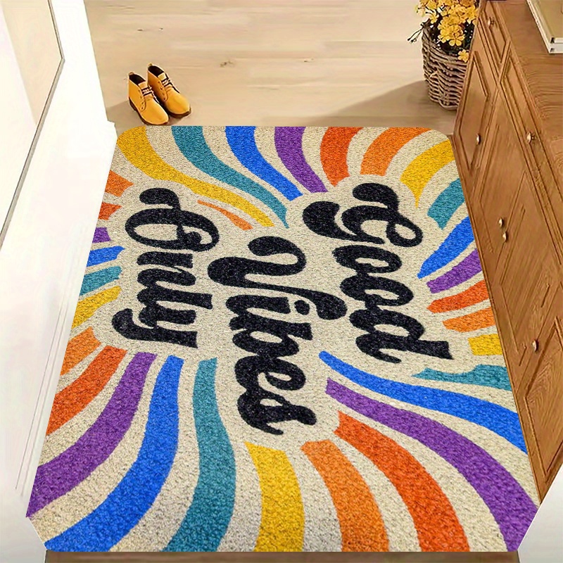 VIKAMA Tappeto arcobaleno Buon - Home Goods Bathroom Rugs recensione e prezzo