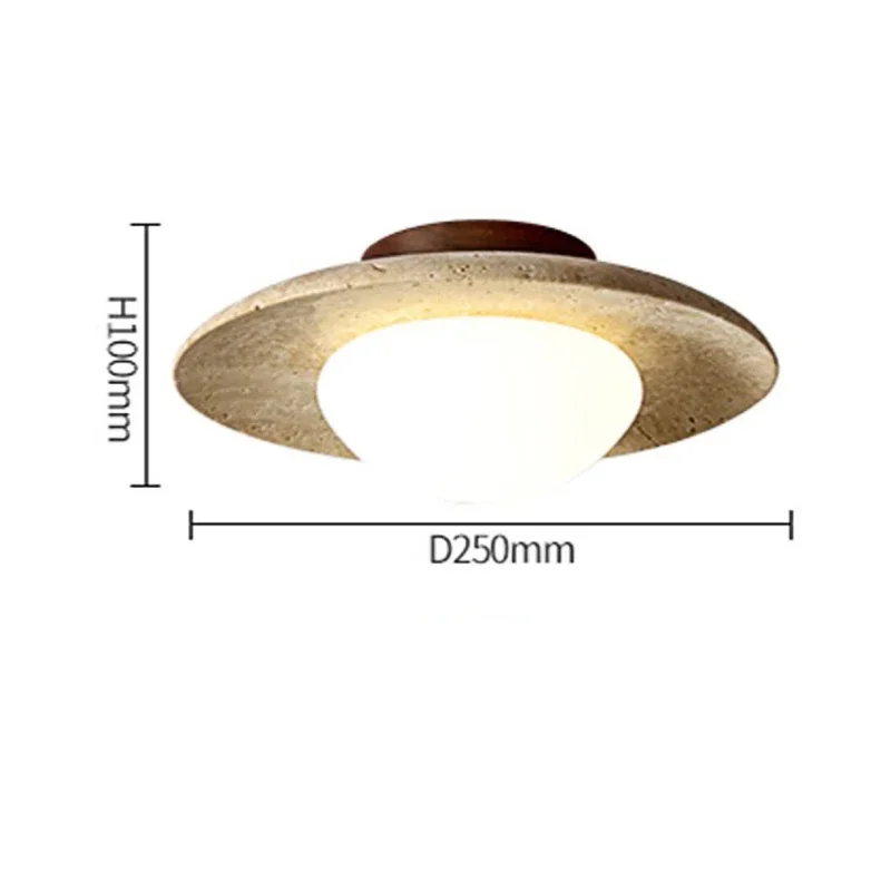 Plafoniera in pietra naturale  - Japan Bathroom.Home recensione e prezzo