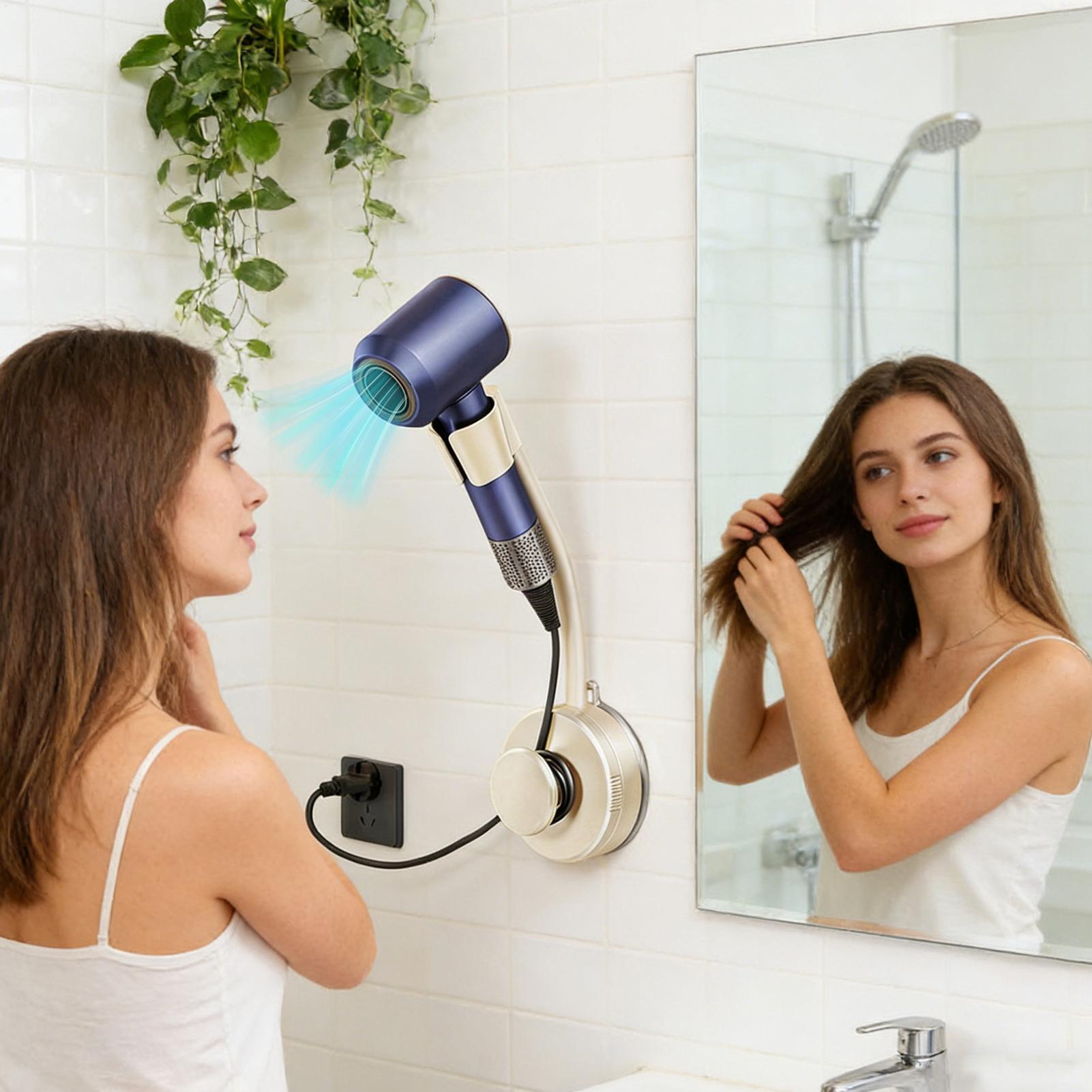 Supporto per Asciugacapelli Re - Home Bathroom Hand Dryer recensione e prezzo