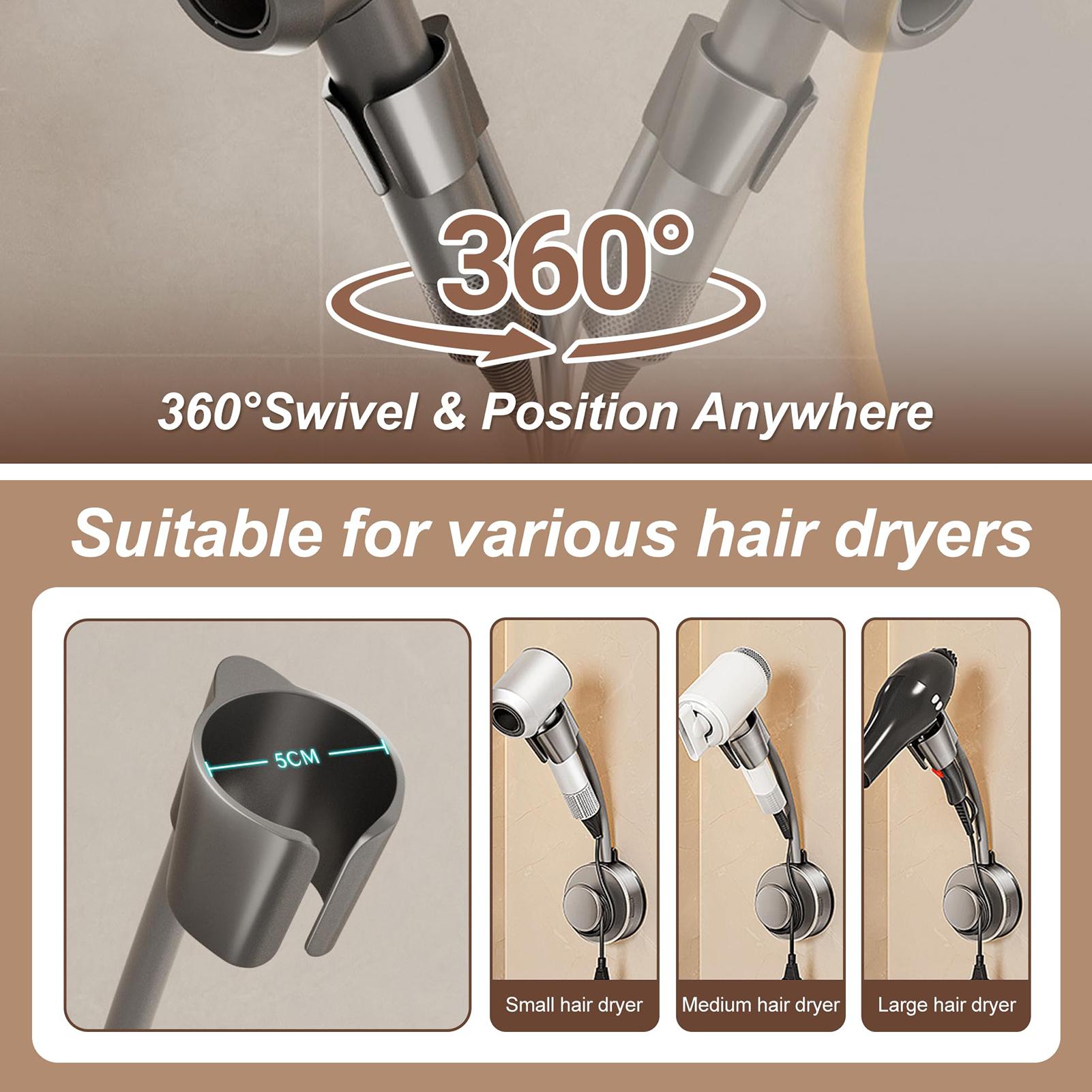 Supporto per Asciugacapelli Re - Home Bathroom Hand Dryer recensione e prezzo