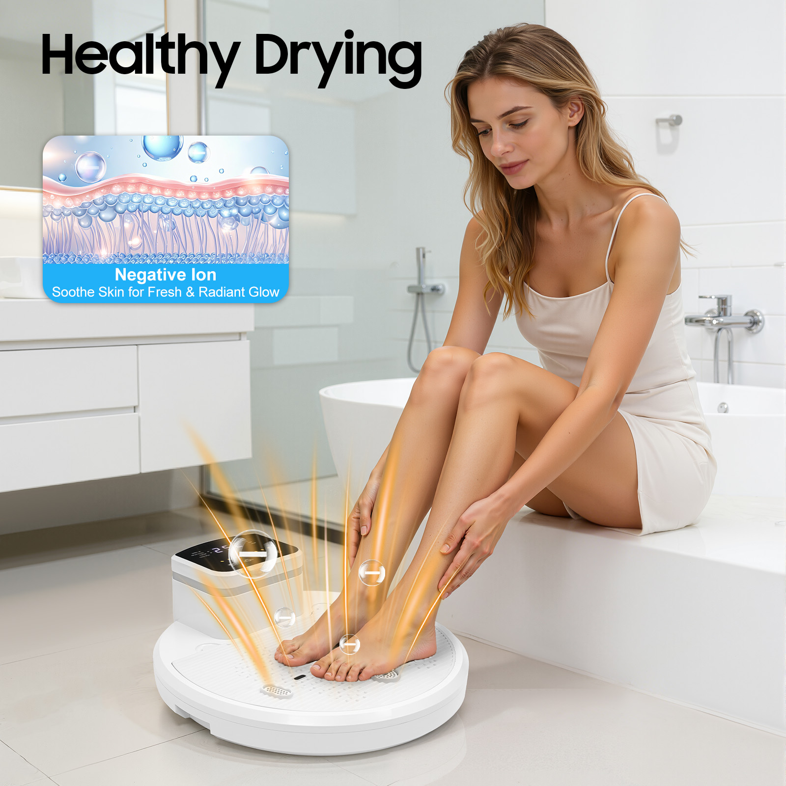 Asciugatore per il corpo intel - Home Bathroom Hand Dryer recensione e prezzo