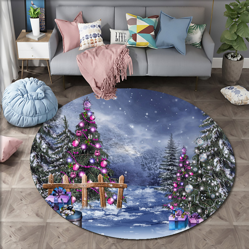 Christmas Woods Snow Scene Car - Home Bathroom Scene recensione e prezzo