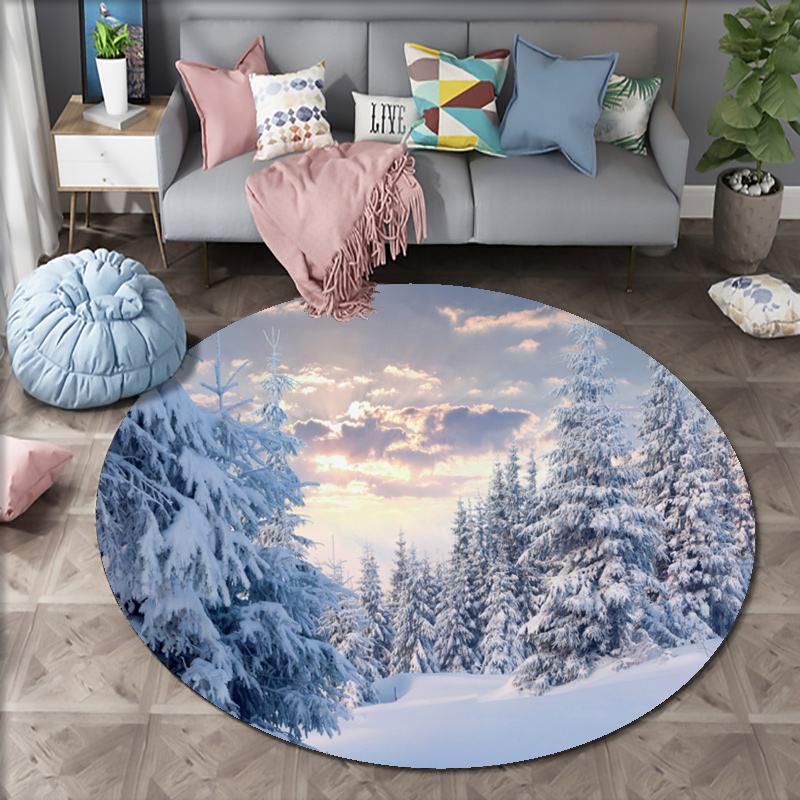 Christmas Woods Snow Scene Car - Home Bathroom Scene recensione e prezzo