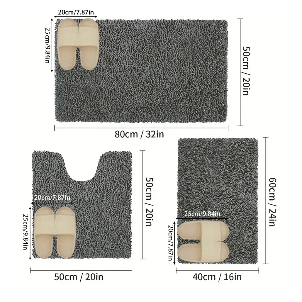 Set di 3 Tappetini Assorbenti  - Japan Bathroom.Home recensione e prezzo