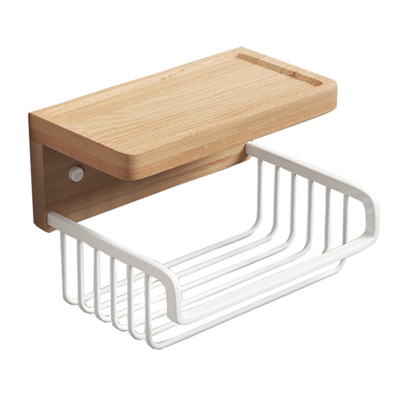 Porta-rotolo da parete in noce - Toilet Paper Holder recensione e prezzo