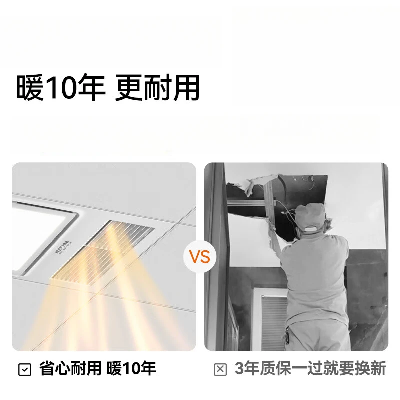riscaldamento a soffitto, illu - Home Bathroom Hand Dryer recensione e prezzo