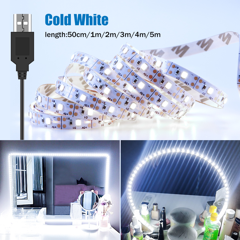 DC5V LED Specchio per il trucc - Home Bathroom Vanity recensione e prezzo