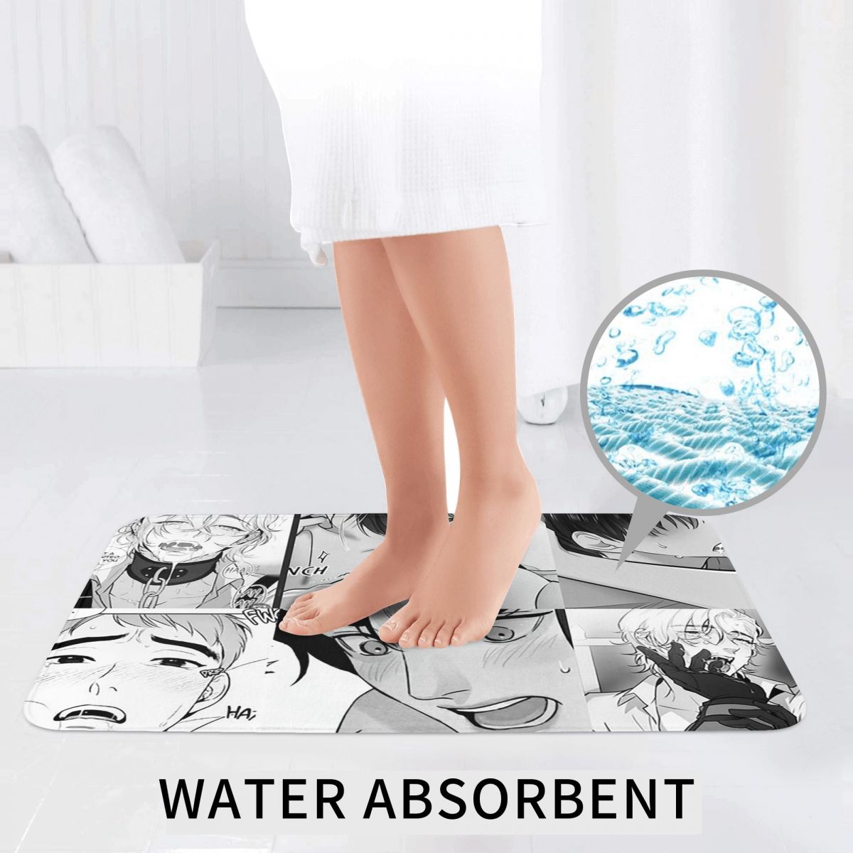 The Good Yaoi Boys 3 pezzi tap - Home Goods Bathroom Rugs recensione e prezzo