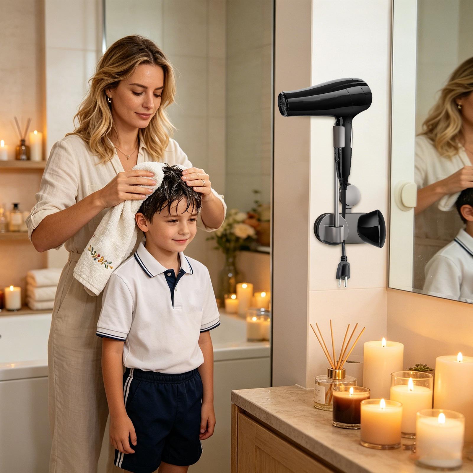 Supporto per Asciugacapelli da - Home Bathroom Hand Dryer recensione e prezzo